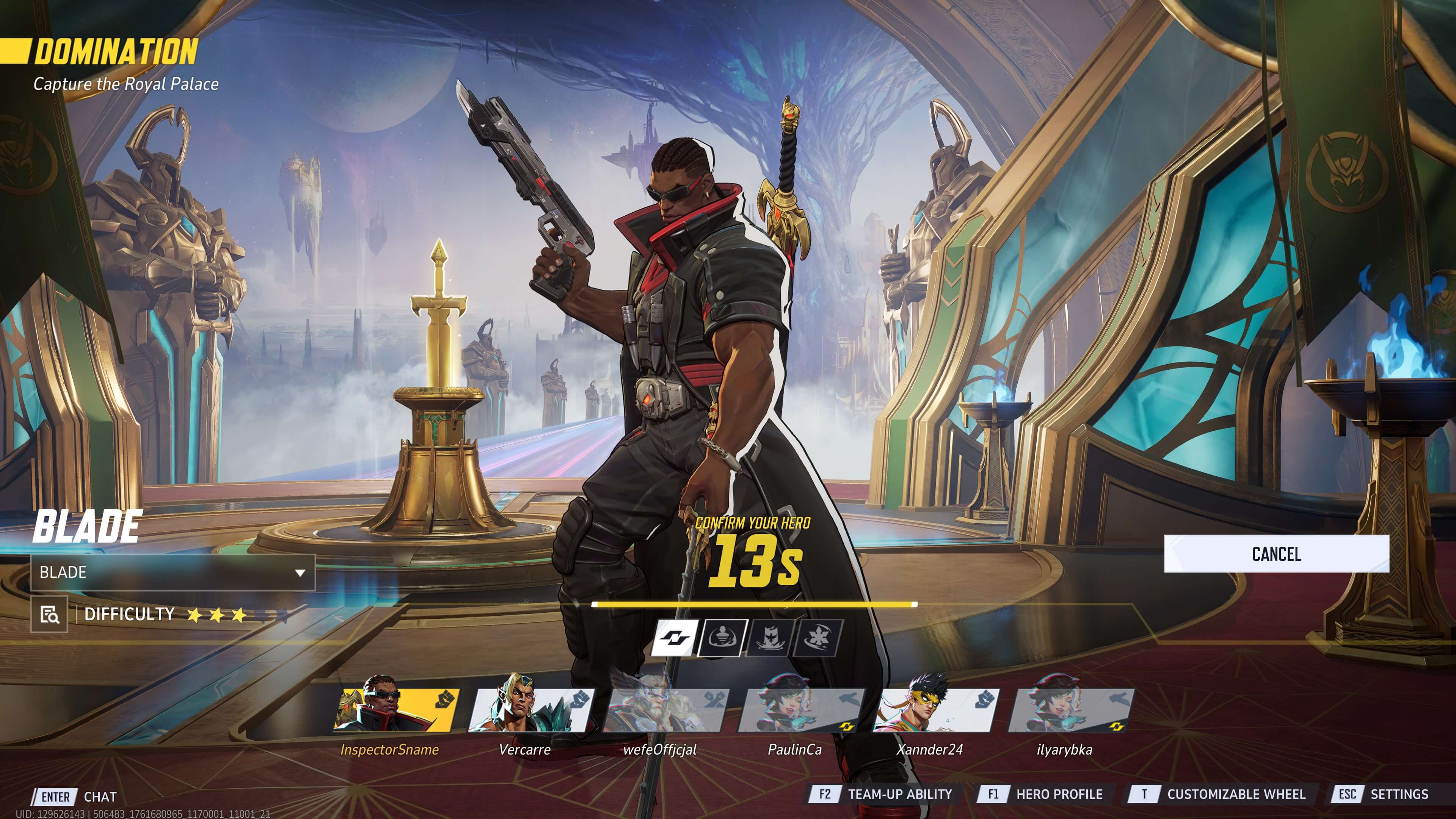 Боты в лобби Марвел Райвалс